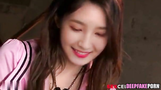 Hot Nancy (Momoland) — Fake Porn [낸시 모모랜드 딥페이크] Oily Handjob