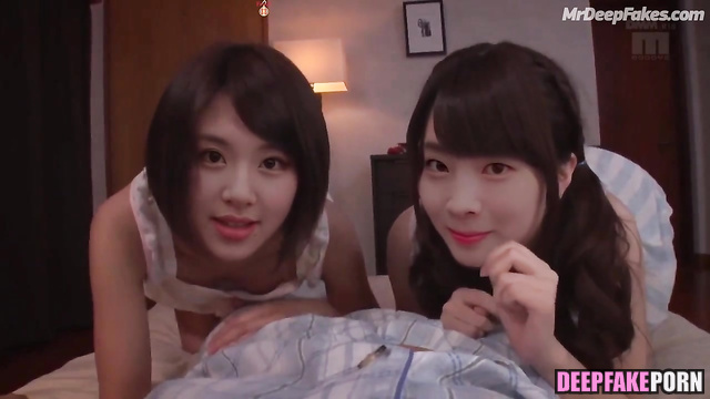 Chaeyoung X Dahyun threesome sex tape ai porn 챼영 다현 트와이스 가짜 포르노