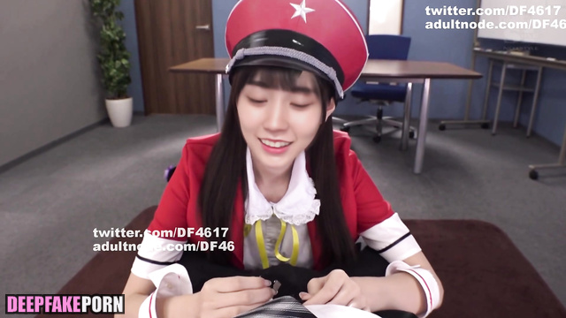 ディープフェイク 賀喜 遥香 乃木坂46 Kaki Haruka costumed blow job sex scene ai porn