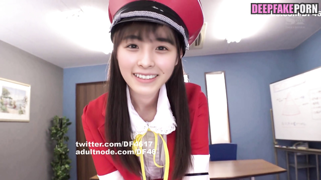 {大園桃子 セクシーアイドル フェイクポルノ} Ozono Momoko blowjob in uniform deepfake porn