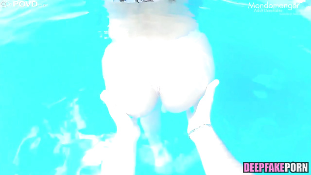 Fake Karina undressed right in the pool (카리나 붕대 감지 않은) [PREMIUM]