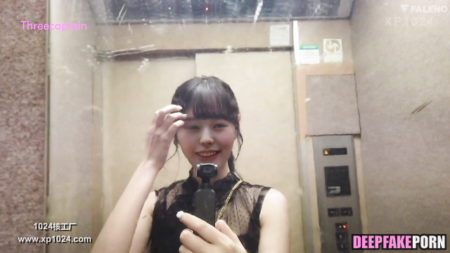 Hot Wonyoung adores nipples stimulation, fakeapp / アイヴ セックステープ [PREMIUM]