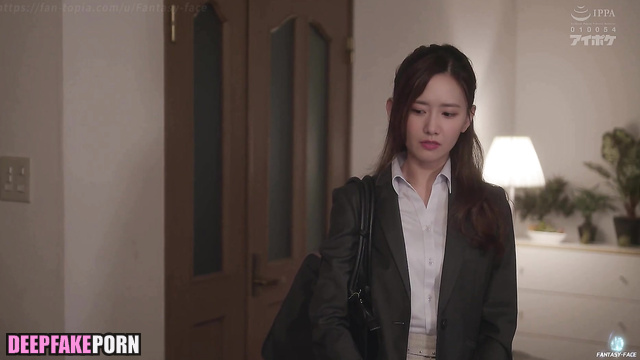 Boss forced her to suck dick, Yoona face swap - 少女時代 セックステープ [PREMIUM]