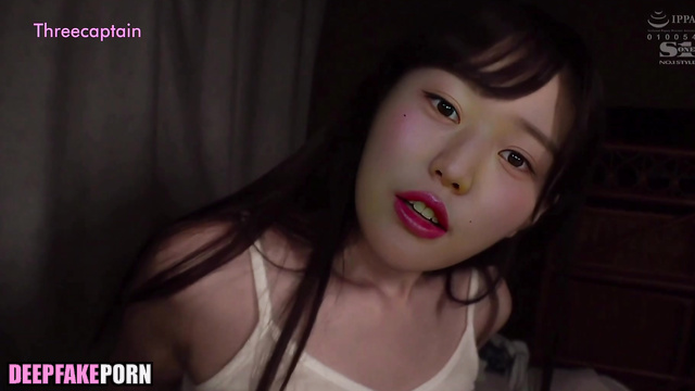 Fake Wonyoung jumping on dick in the dark room / アイヴ セレブのセックス [PREMIUM]