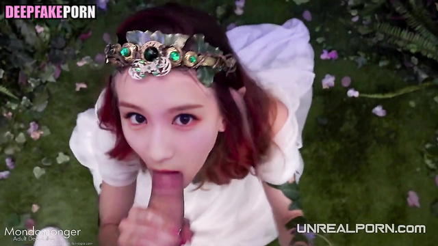 Sana real fake - girl sucked dick in magic wood / トゥワイス 本物の偽物 [PREMIUM]