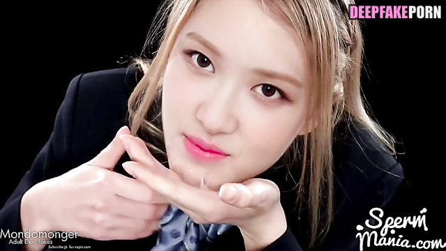 Fake korean girl Rose loves bukkake - 로제 블랙핑크 [PREMIUM]