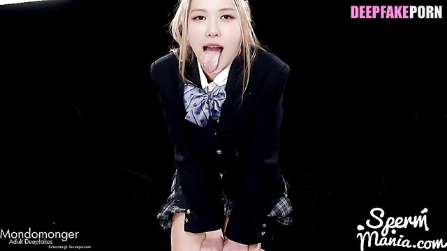 Fake korean girl Rose loves bukkake - 로제 블랙핑크 [PREMIUM]