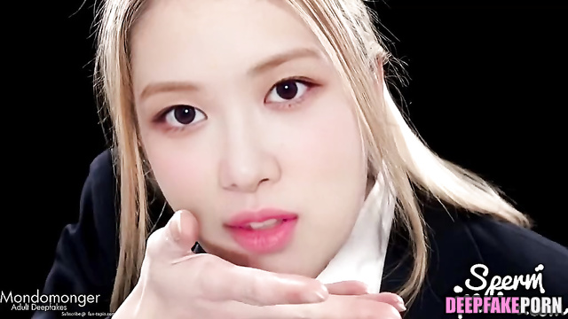 Fake korean girl Rose loves bukkake - 로제 블랙핑크 [PREMIUM]