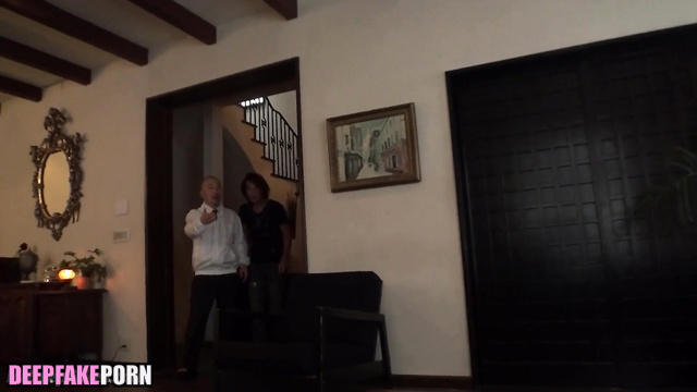 Kanna Hashimoto cool sex scene in big house [はしもと かんな ディープフェイク]