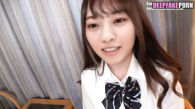 Sexy Nanase Nishino spat cum out of her mouth (セックスシーン 西野七瀬) [PREMIUM]