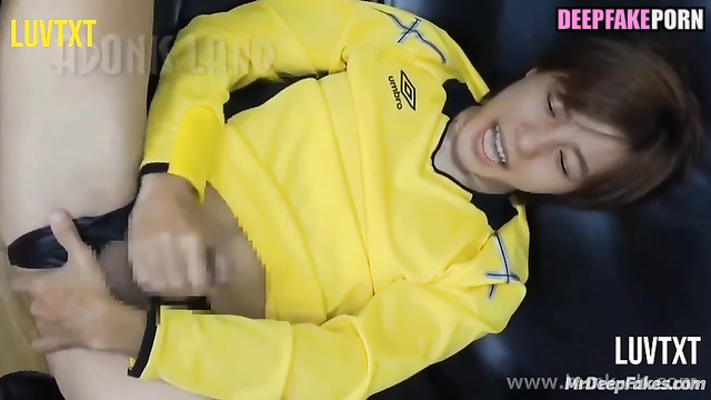 AI Renjun NCT decided to jerk off before his performance 딥페이크 런쥔 엔시티