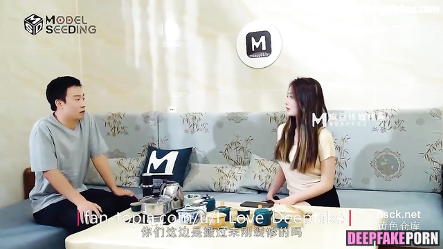 Yang Mi nice sex scenes, she wanna fuck her friend / 杨幂 深度伪造