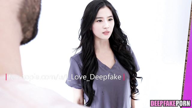 Liu Yifei hot sex tape in red, costly underwear / 刘亦菲 深度伪造