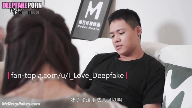 Ju Jingyi 鞠婧祎 and her friend do amazing foot massage SNH48 智能換臉