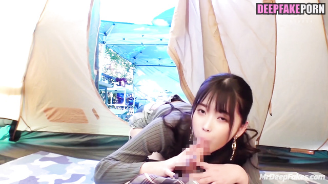 IU celebrity sex in tent, after festival // 아이유 홈 섹스 테이프