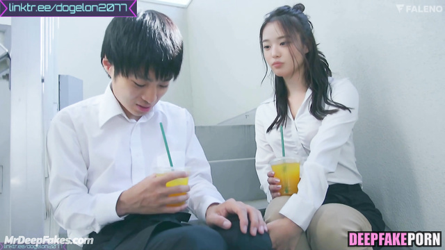 Wonyoung, IVE picked up shy boy for fuck / アイヴ ディープフェイク