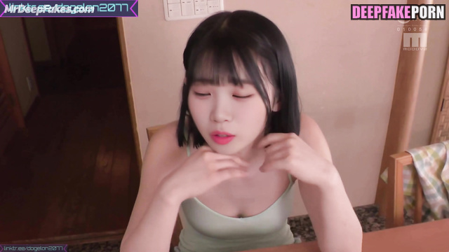 Chaewon celebrity sex was so good, fuck after tasty dinner / セックスシーン