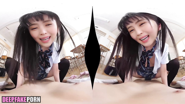 Dirty schoolgirl Han So-hee pov sex tapes // 한소희 연예인 섹스