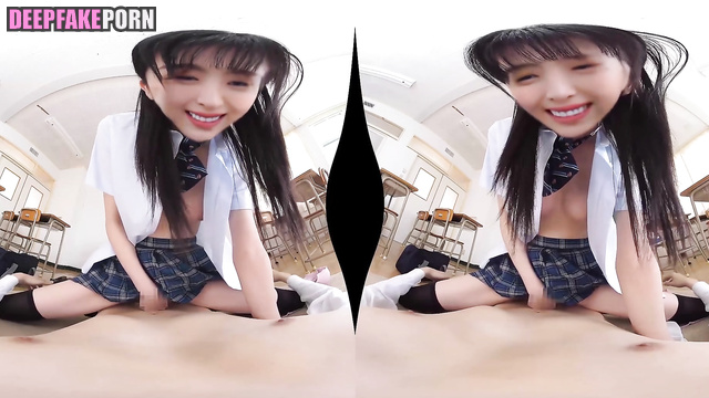 Dirty schoolgirl Han So-hee pov sex tapes // 한소희 연예인 섹스