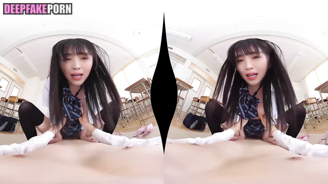 Dirty schoolgirl Han So-hee pov sex tapes // 한소희 연예인 섹스