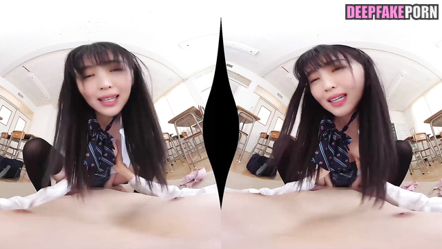 Dirty schoolgirl Han So-hee pov sex tapes // 한소희 연예인 섹스