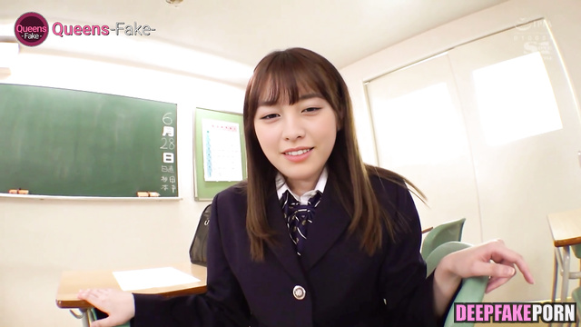 Kanna Hashimoto - there's nothing better than school sex (橋本 環奈 セックス) [PREMIUM]