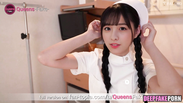 Sexy nurse Kanna Hashimoto wanna fuck, ai - 橋本 環奈 フェイススワップ