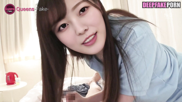 AI Umezawa Minami jerks off her husband's cock (梅澤美波ディープフェイク) [PREMIUM]