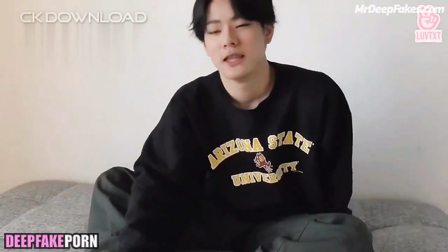 Cute gay Jungwon solo jerking off, ai - エンハイフン セックスシーン