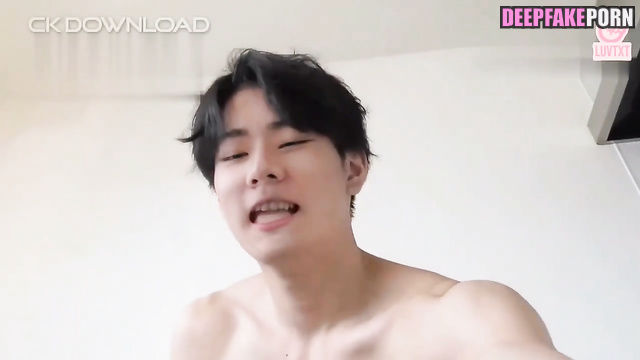 Cute gay Jungwon solo jerking off, ai - エンハイフン セックスシーン