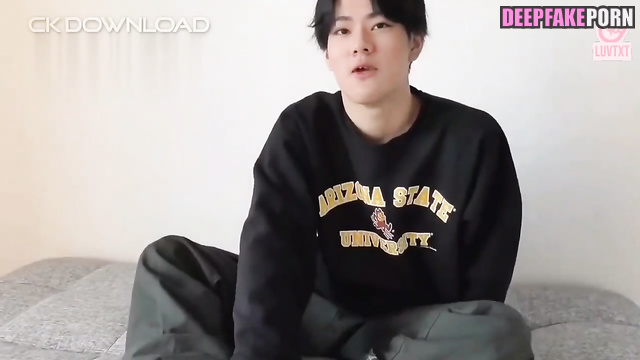 Cute gay Jungwon solo jerking off, ai - エンハイフン セックスシーン