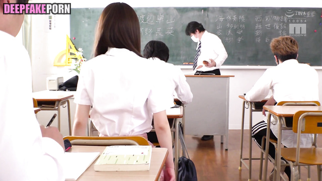 Dissolute Zhao Jinmai showed ass in library, ai / 趙今麥 换脸 [PREMIUM]