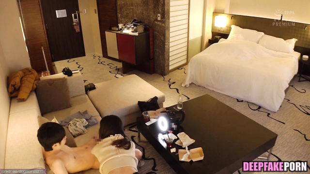 AI HKT48, Tanaka Miku wants a dick instead of dessert (本物の偽物 田中美久) [PREMIUM]