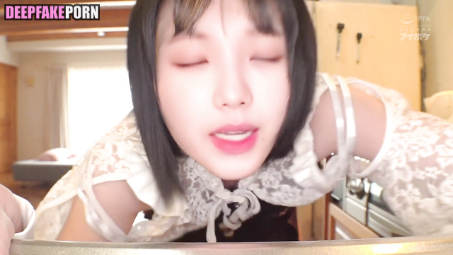 Young Karina sucked old cock - deepfake / 카리나 에스파 [PREMIUM]