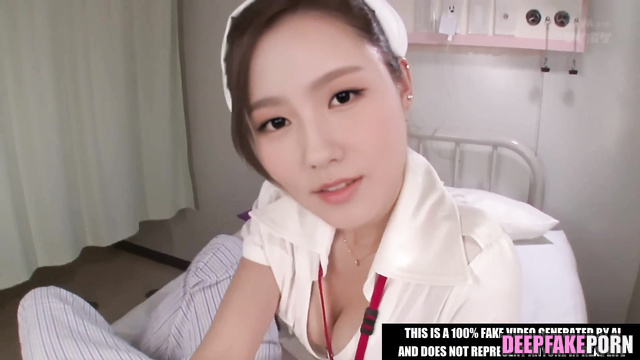 Hot nurse Miyeon footjob in stockings, ai scenes - 조미연 연예인 섹스 [PREMIUM]