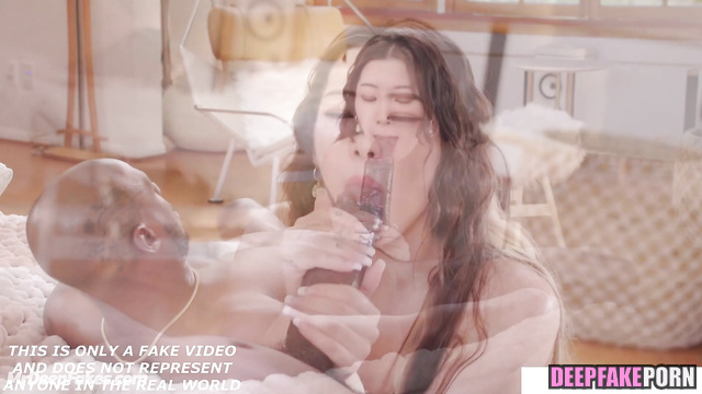 Dahyun TWICE sucked long black dick, fake / トゥワイス 偽アプリ