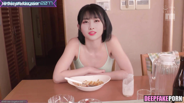 トゥワイス TWICE Momo has amazing sex 性別 in kitchen with her secret lover