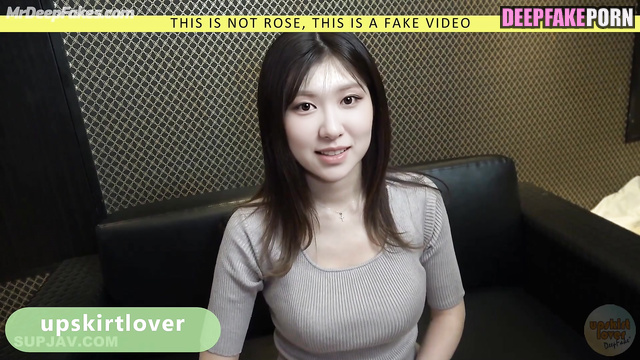 She really enjoyed his dick - Rose face swap (로제 블랙핑크)