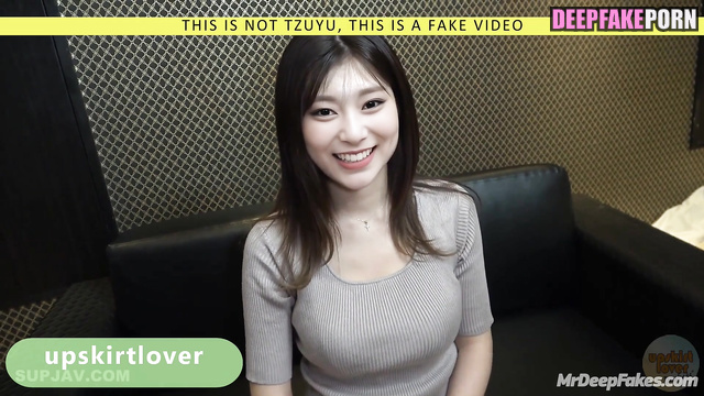 Tzuyu, TWICE licking sweet dick her boyfriend, ai - トゥワイス 本物の偽物