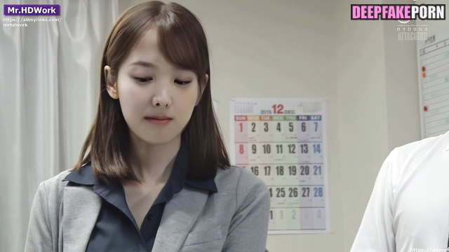 Sexy office lady Nayeon fucked with boss - トゥワイス セレブのセックス ai scenes