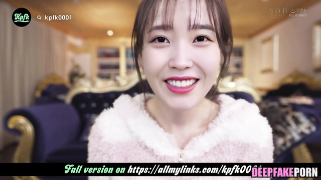 Fake IU hot boobs demonstration and dirty talk - 아이유 섹스 장면