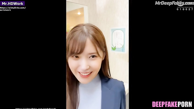IU (아이유) gets cumshots during important work meeting 아이유 deepfake 딥페이크
