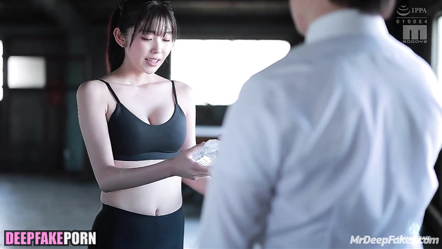 IU face swap - pretty girl fucked in oil / 아이유 딥 페이크 포르노