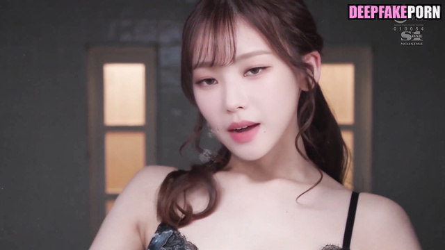 Sexy asian bitch Karina kissed so hot with stranger / 카리나 에스파 ai scenes