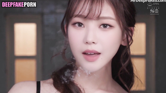 Sexy asian bitch Karina kissed so hot with stranger / 카리나 에스파 ai scenes