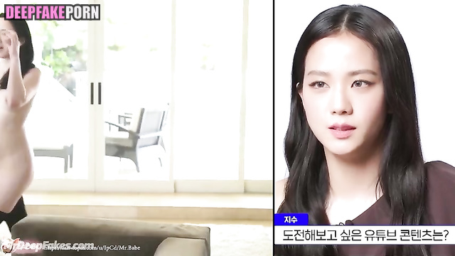 Jisoo BLACKPINK eating sperm of black man, ai scenes / 지수 딥 페이크 포르노