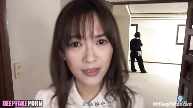 Fake Zhang Ziyi jerking off to mother's boyfriend / 章子怡 名人性爱