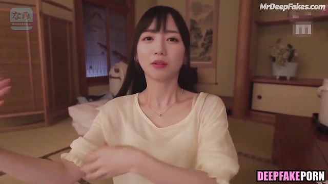 Kyoko Saito sucking cock after poker game, ai scenes - 齊藤京子 日向坂46