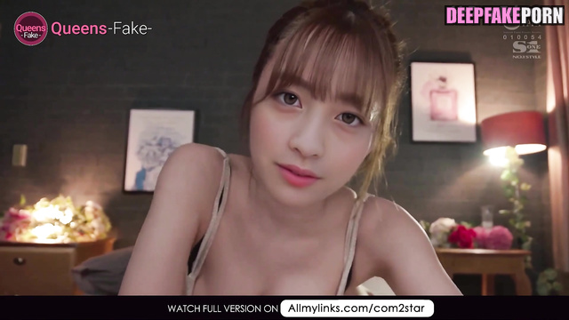 Big eyes with beautiful boobs Kanna Hashimoto beckon you (アダルト橋本 環奈)