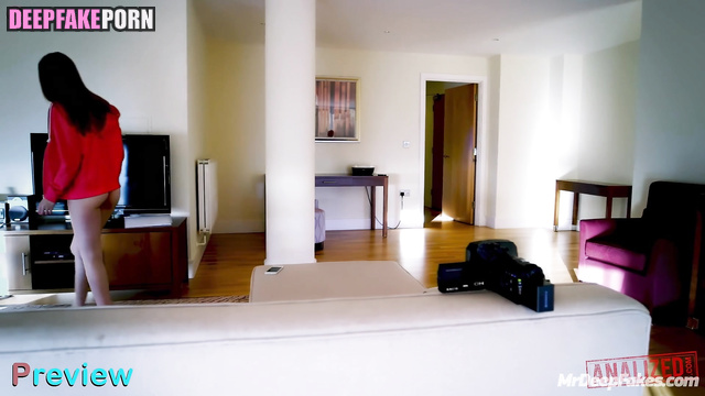 Arin (Oh My Girl) films her sexy fake body on camera (아린 인공 지능)